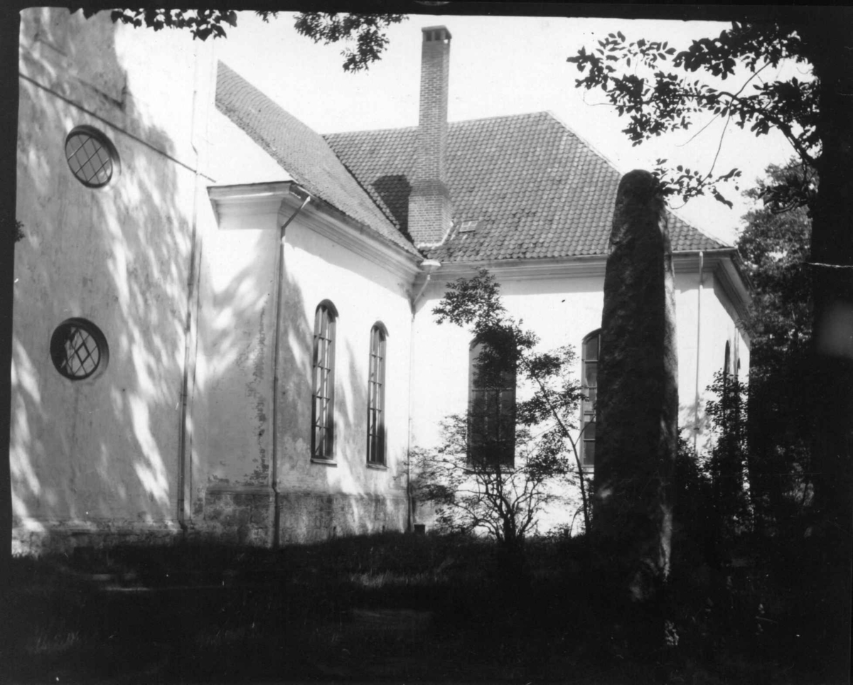 Postkort. Fredrikstad kirke.