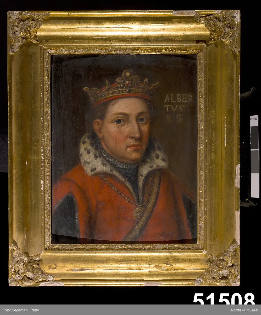 Kung av Sverige, regent 1363-1389. Även Hertig av Mecklenburg 1384-1412.