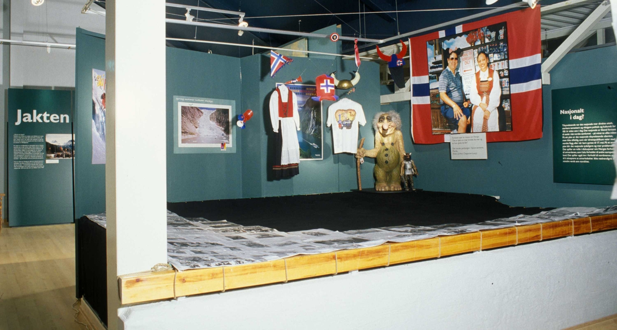 Fra utstillingen "Jakten på det norske" på Norsk Folkemuseum 1997.


