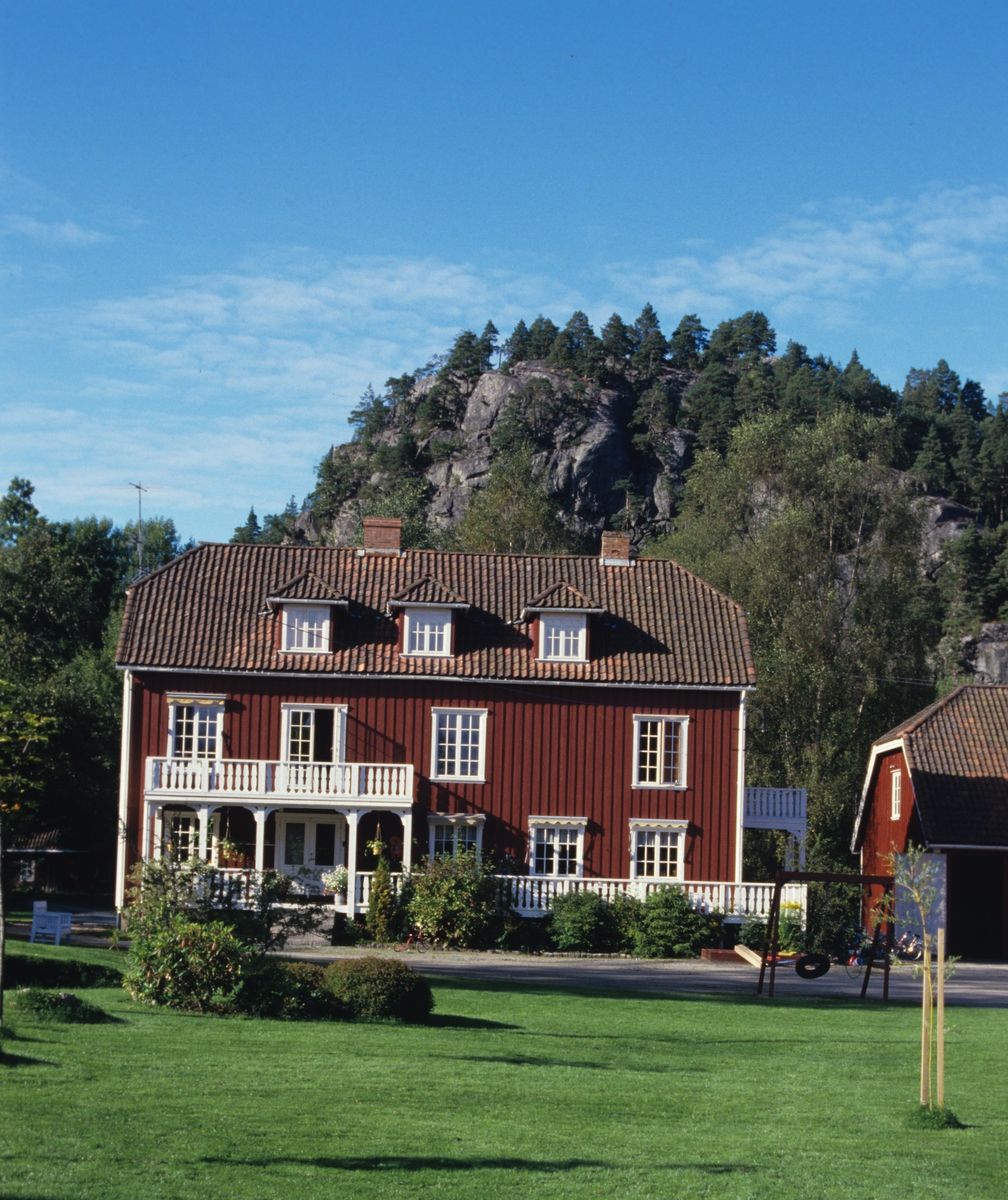 Berby herregård, Idd, Halden. Illustrasjonsbilde fra Bonytt 1987.