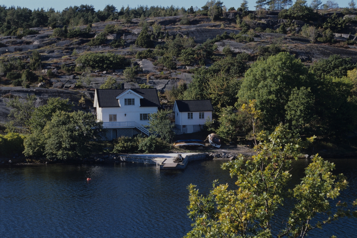 Sommerhus ved Dalen, Røssesund. Illustrasjonsbilde fra Nye Bonytt 1989.