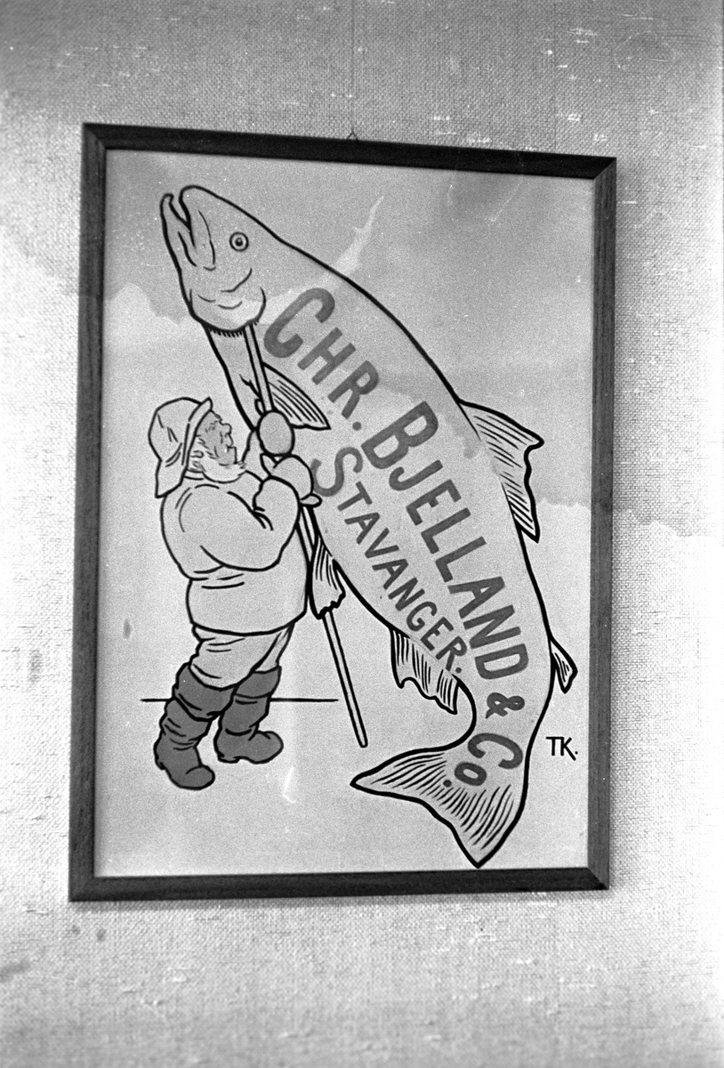 Serie. Fabrikkarbeidere og fabrikasjon på Bjelland Fabrikker, Stavanger. Fotografert aug. 1965. 