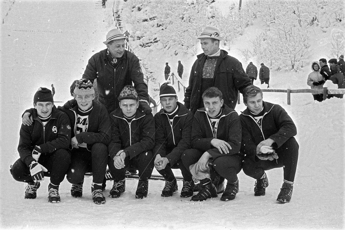 Serie.Hoppuka 1968 i Tyskland.
Fotografert 1968.