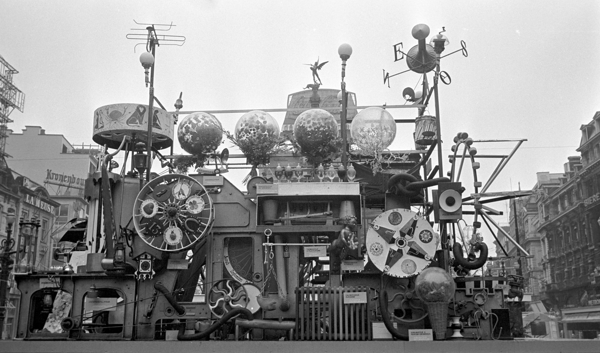 Serie. Julegate i Brüssel, Belgia.
Fotografert 1965.

