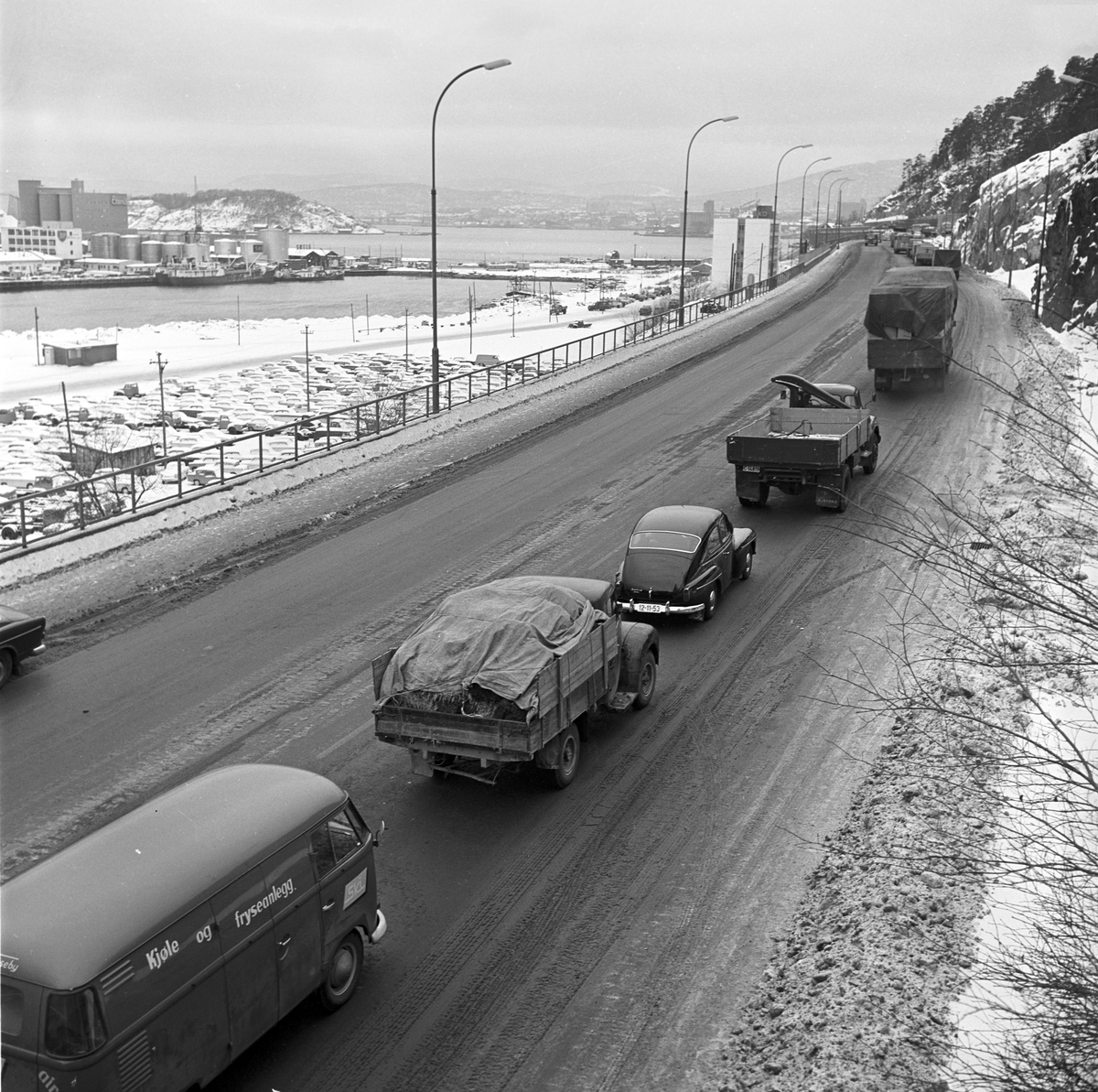 Serie. Trafikk i Oslo og omegn. Fotografert 1958-61.