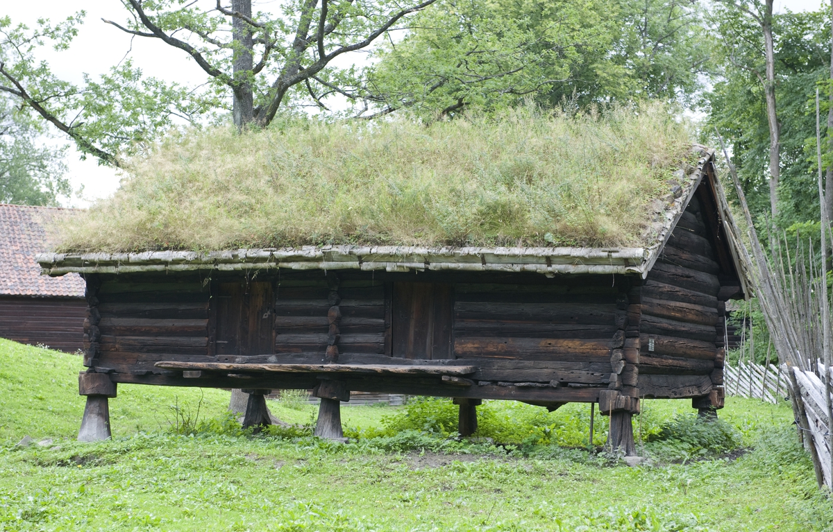 Bur fra Håbergsland i Eiken. Norsk Folkemuseum, august 2010.