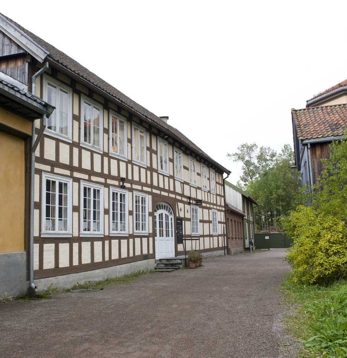 Lagerbygning fra Rødfyllgata 12, Vaterland, Oslo. Fotografert på Norsk Folkemuseum oktober 2010.