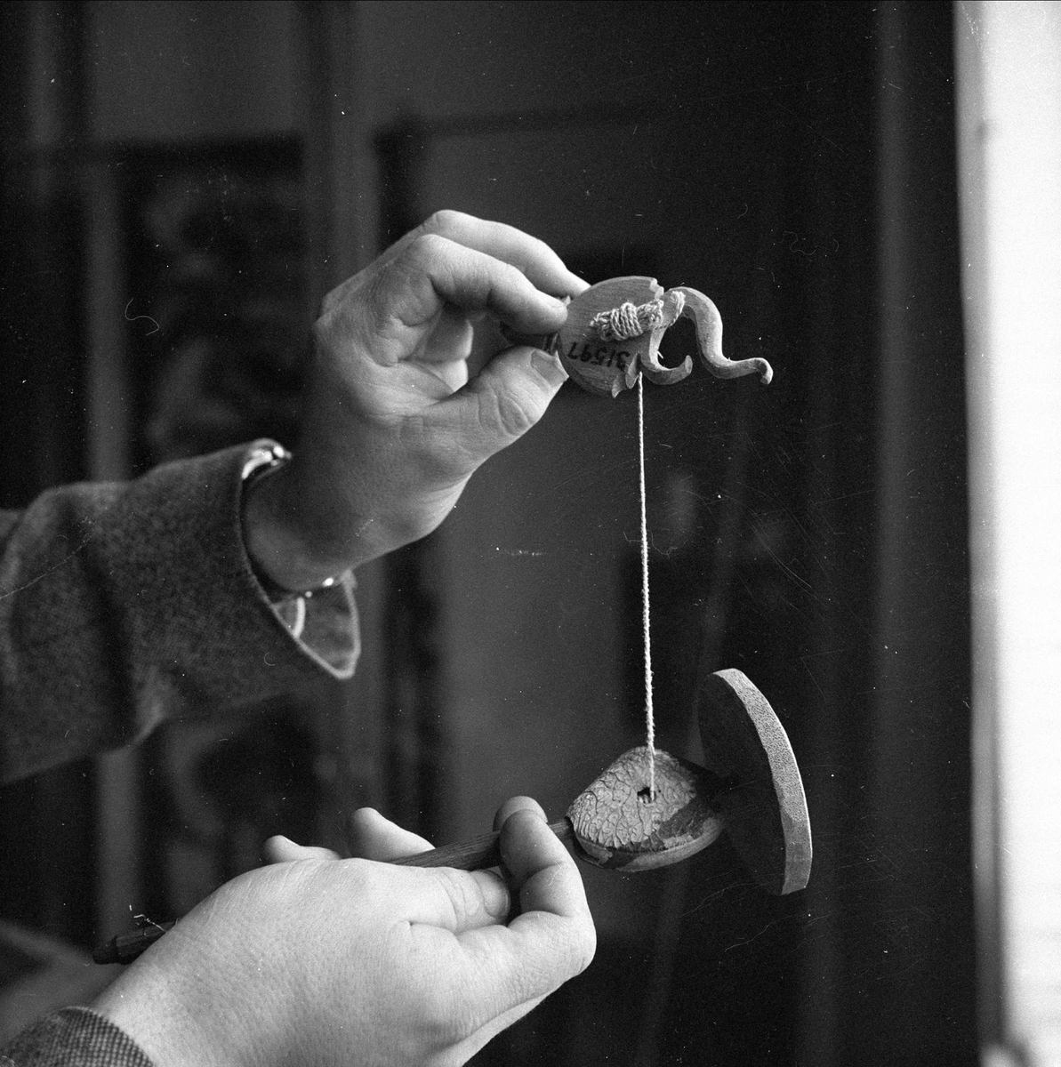 Etnografisk museum, diverse gjenstander, Oslo, desember 1956