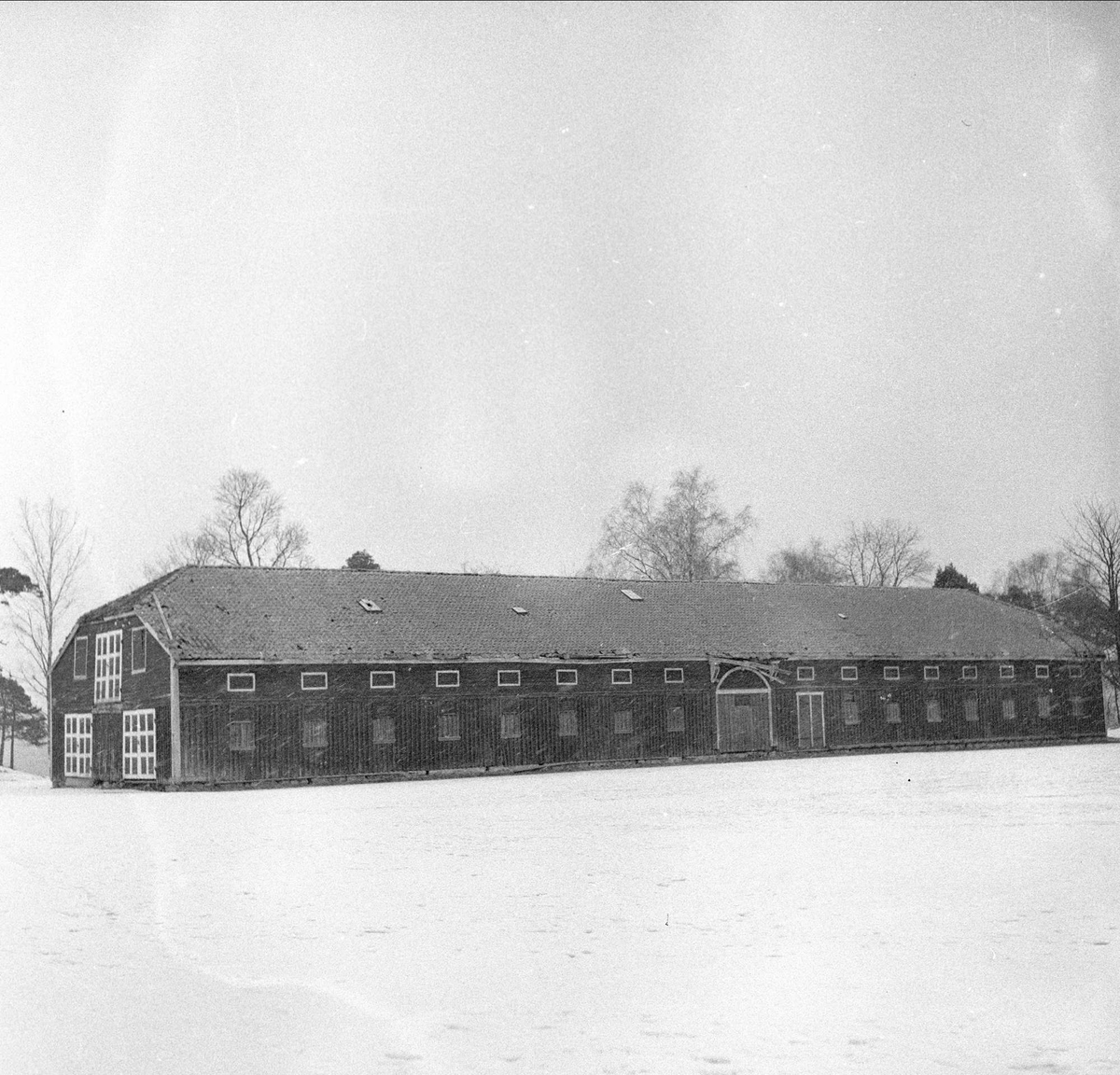 Fredriksten Festning, bygninger, Halden, 17.03.1956.