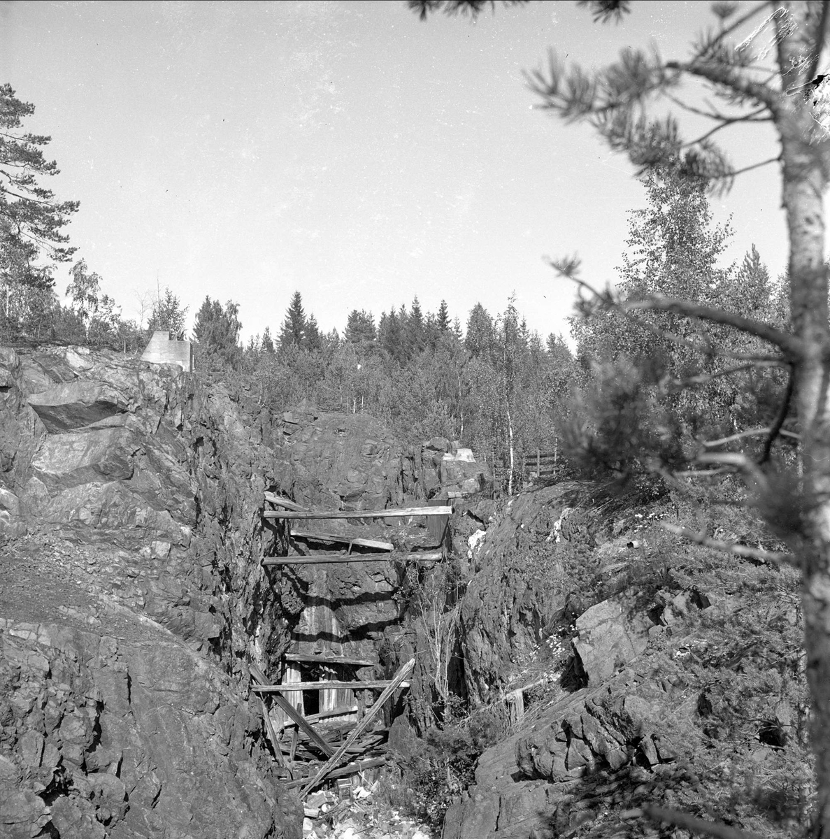 Hønefoss. Ringerike, Buskerud, 30.08.1952.