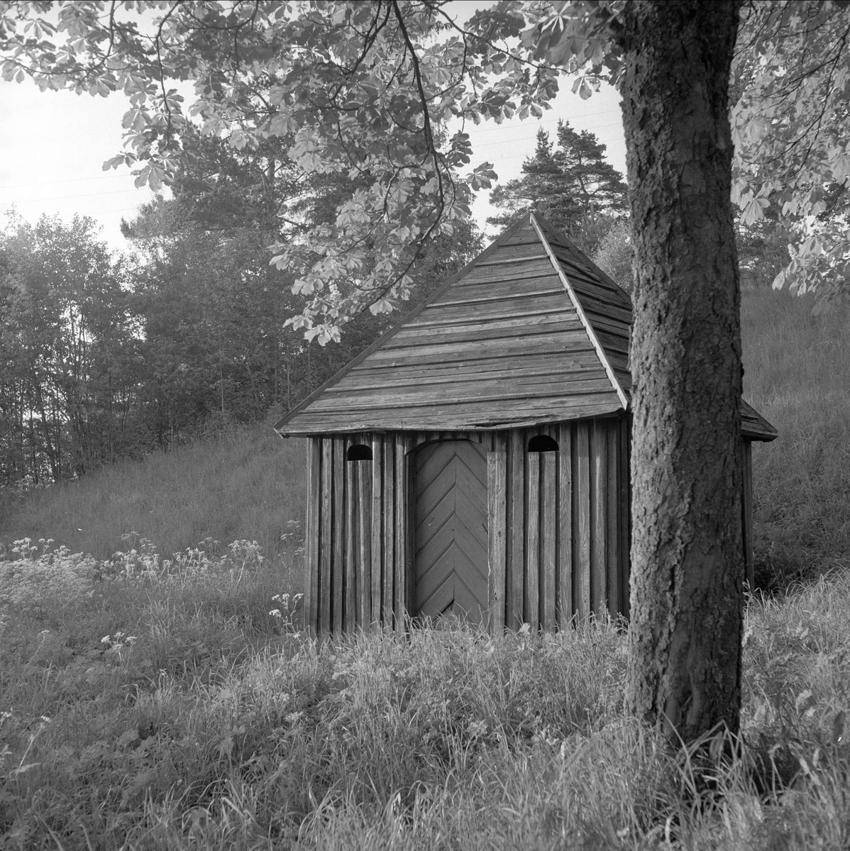 Kongsvinger, Hedmark, september 1962. Kongsvinger festning. Stemningsbilder.