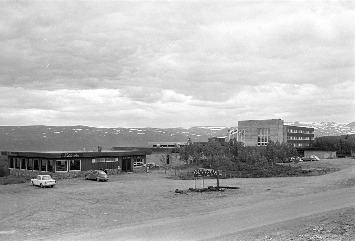 Beito hotell, Beitostølen, Øystre Slidre, juli 1965.