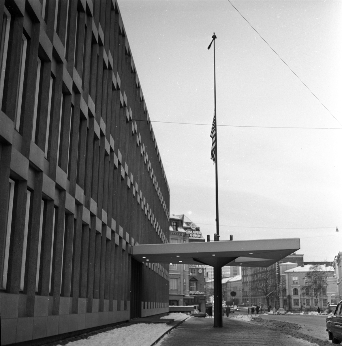 Drammensveien 18, Oslo, 1964. Den Amerikanske ambassade.