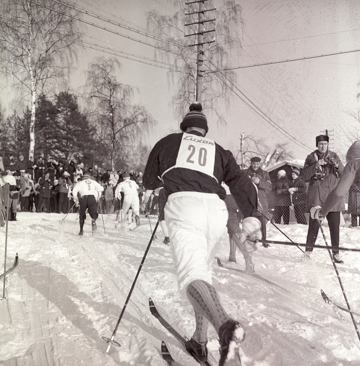 Sverige, Falun, februar 1963, Svenska Skidspelen.