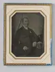 Dagerrotyp / daguerreotyp. Porträtt av teol. dr. Nils Nordlander (17961874), Skellefteå. Nordiska museet inv.nr 131408.
-
Quarter-plate daguerreotype portrait of clergyman Nils Nordlander (1796-1874) from Skellefteå, Sweden.