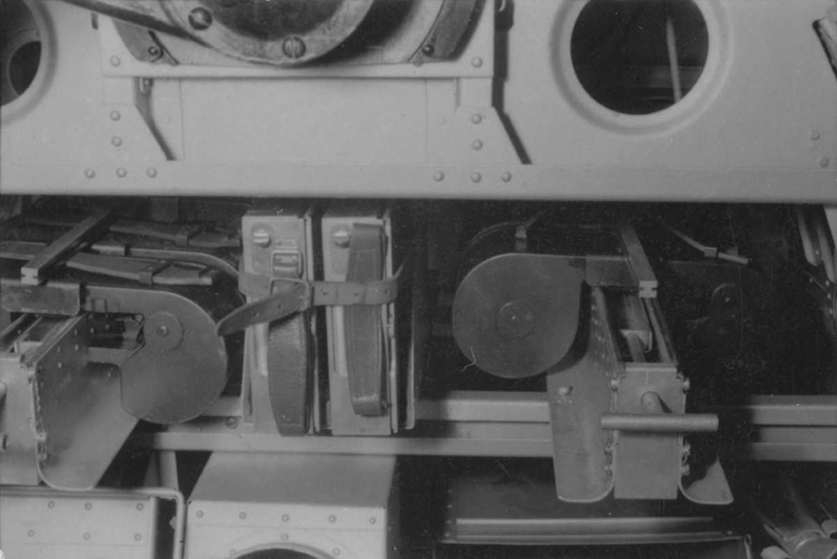 Kameramaterielens placering i flygplan S 12, Heinkel He 114A