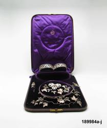 Silverbröllopsgarnityr