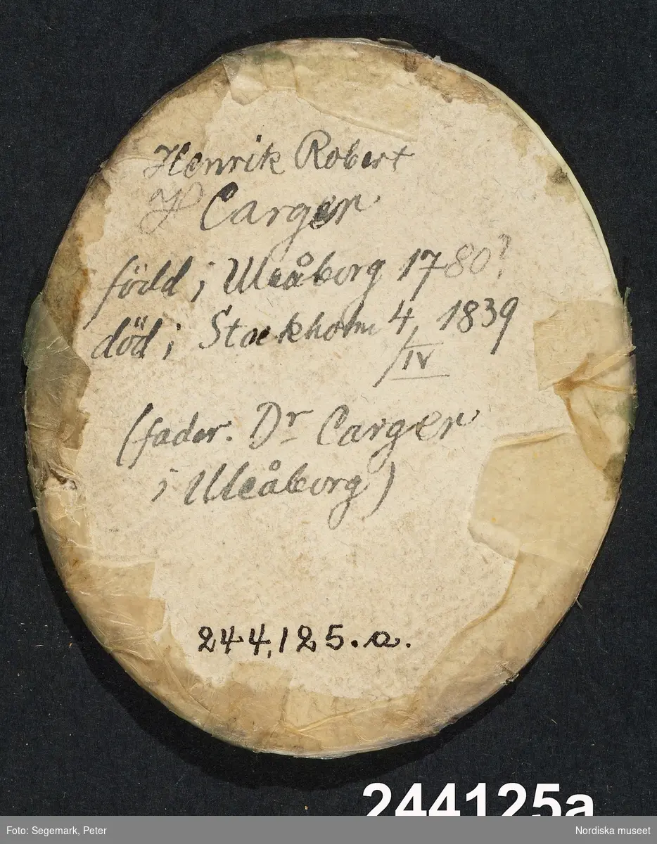 Medaljongporträtt