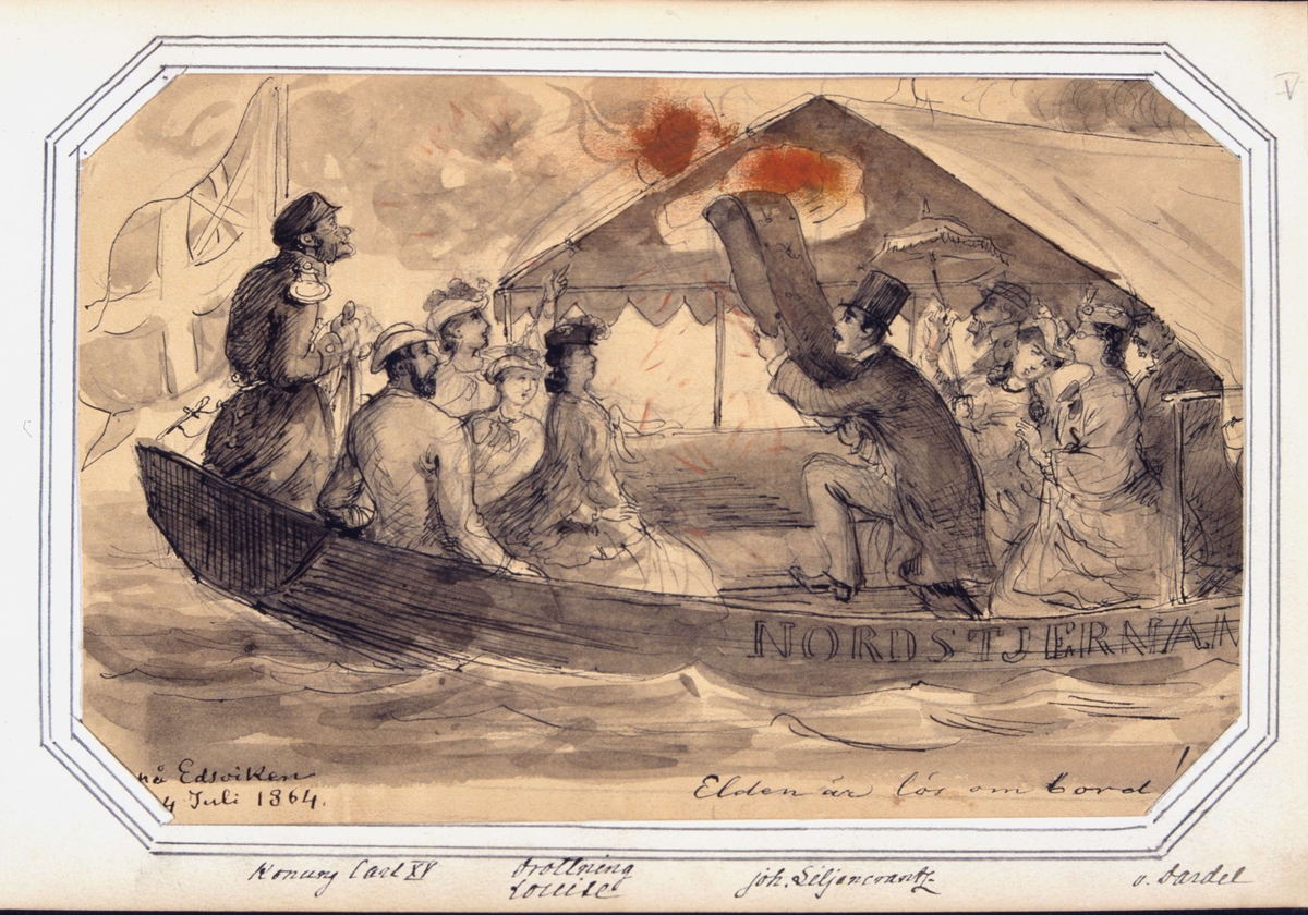 Drottning av Sverige och Norge, regent 1859-1871