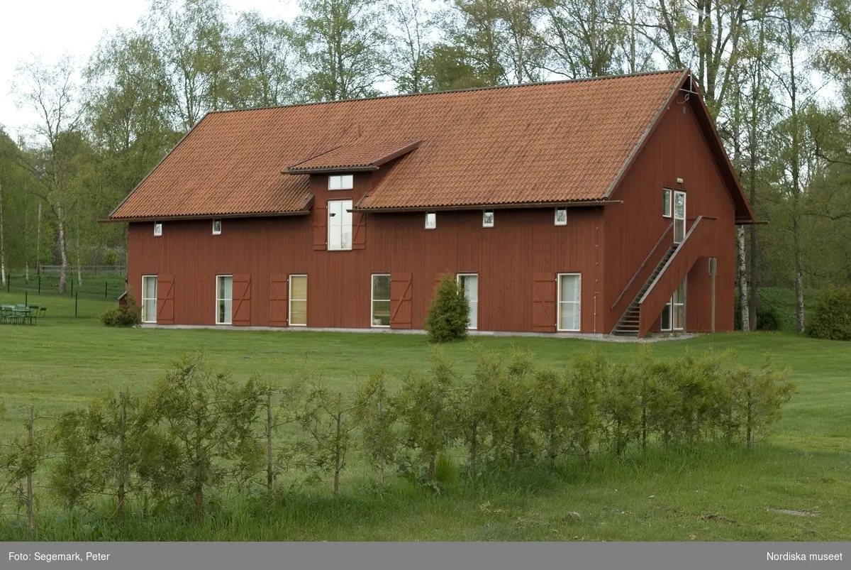 Vandrarhemmet, logi samt konferens- och grupprum, Julita gård, maj 2009.