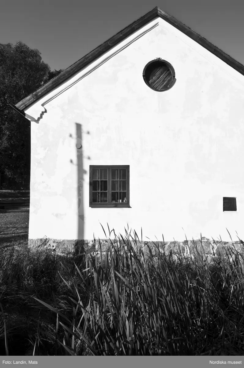 Dalälvarnas flottningsmuseum i Gysinge. Förrådsbyggnad.