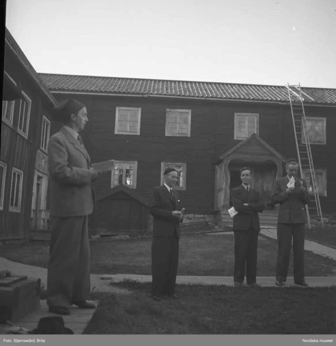 Gotthard Gustafssons (1902-1950) 40-års fest 1942.