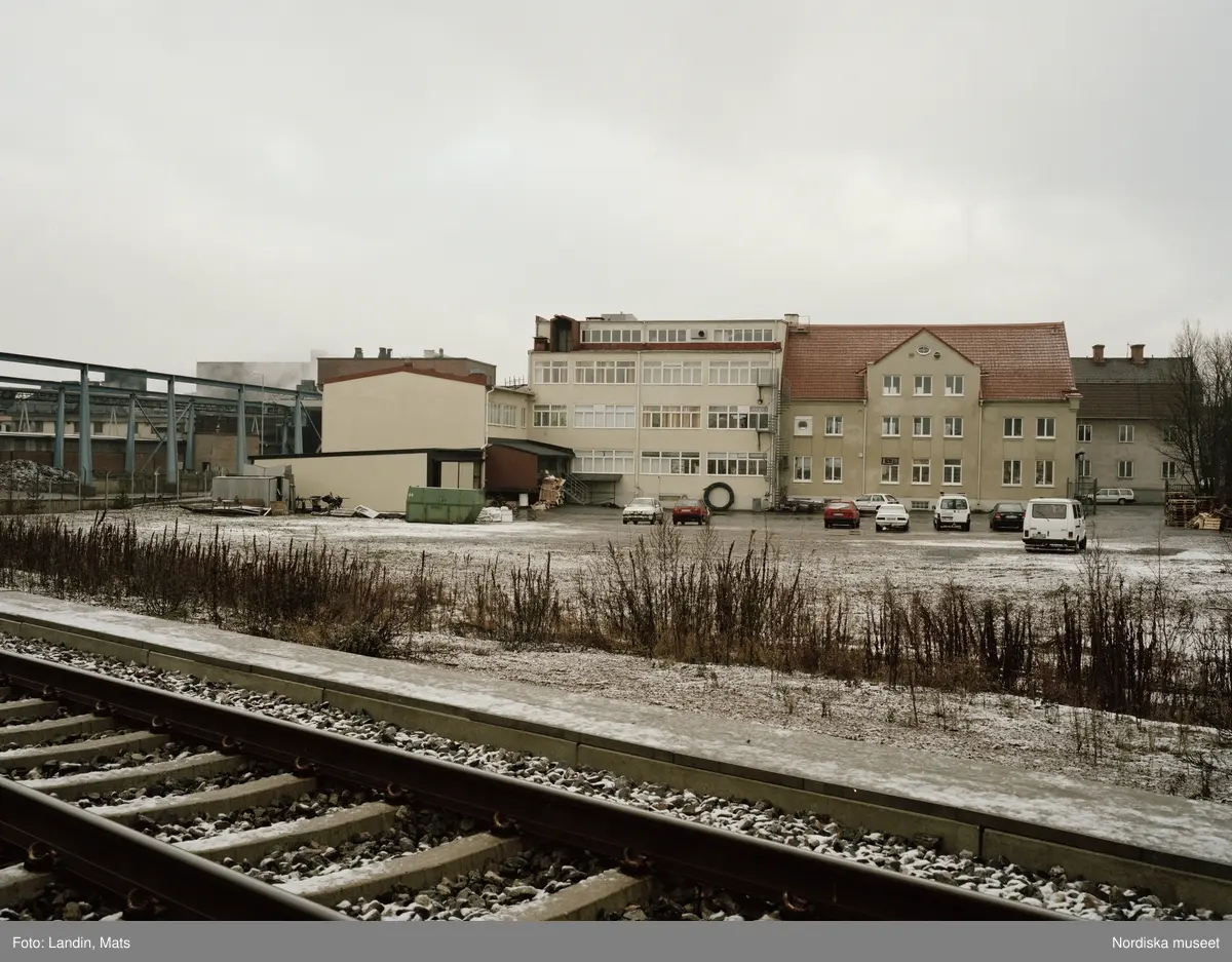 Katrineholm,  industrispår, industri, Järnväg, år 1999