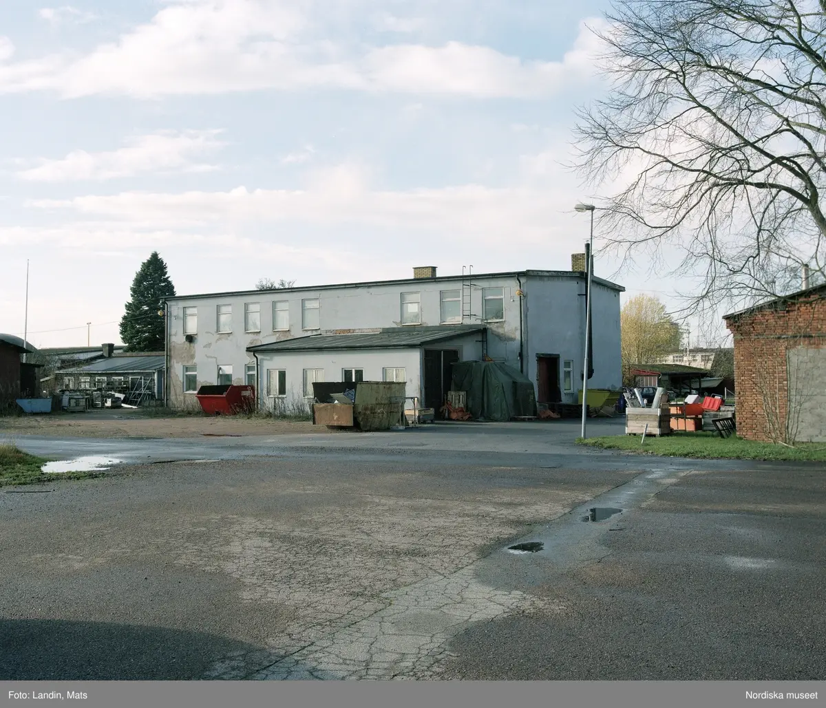 Töreboda,  industrispår, industri, Järnväg. år 2000