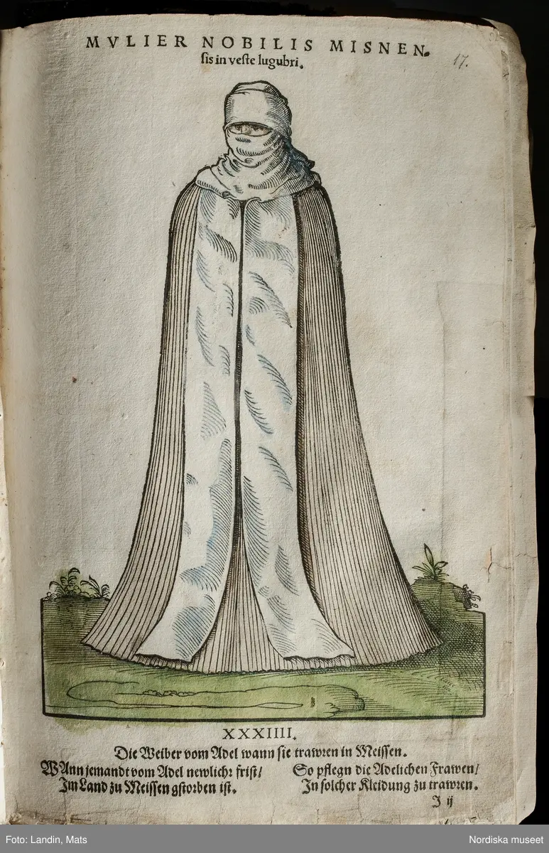 Bilder av och ur boken Trachtenbuch av Hans Weigel, tryckt 1577 i Nürnberg. Original i Nordiska museets bibliotek.

Habitvs Præcipvorvm Popvlorvm, Tam Virorvm Qvam fœminarum Singulari arte depicti.
Dräkt, dräktskick bilder från Europa, Afrika, Orienten och nya Amerika.