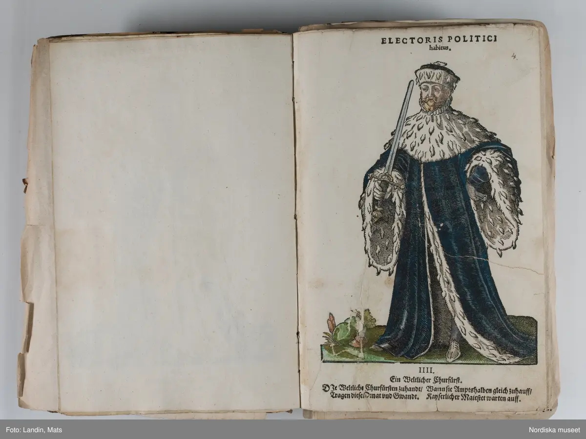 Bilder av och ur boken Trachtenbuch av Hans Weigel, tryckt 1577 i Nürnberg. Original i Nordiska museets bibliotek.

Habitvs Præcipvorvm Popvlorvm, Tam Virorvm Qvam fœminarum Singulari arte depicti.
Dräkt, dräktskick bilder från Europa, Afrika, Orienten och nya Amerika.