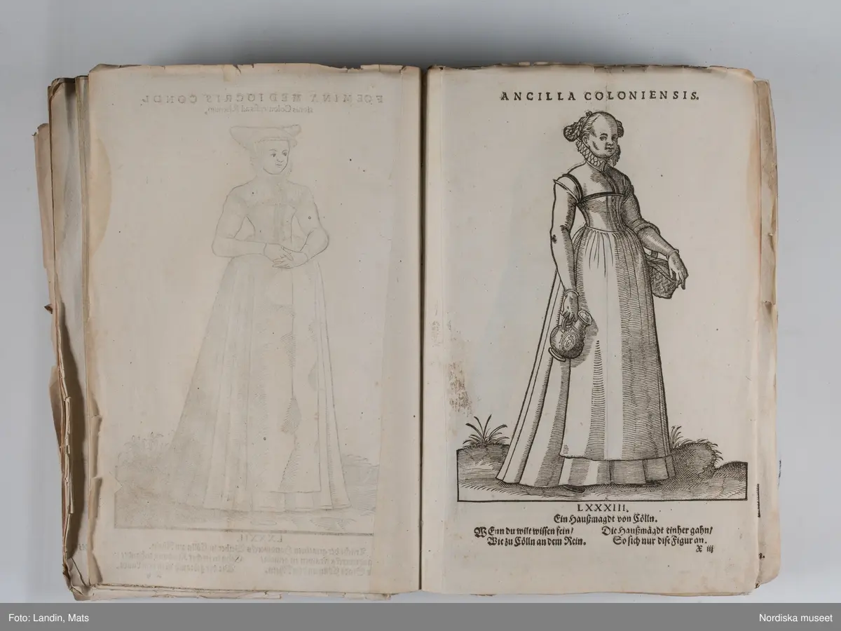 Bilder av och ur boken Trachtenbuch av Hans Weigel, tryckt 1577 i Nürnberg. Original i Nordiska museets bibliotek.

Habitvs Præcipvorvm Popvlorvm, Tam Virorvm Qvam fœminarum Singulari arte depicti.
Dräkt, dräktskick bilder från Europa, Afrika, Orienten och nya Amerika.