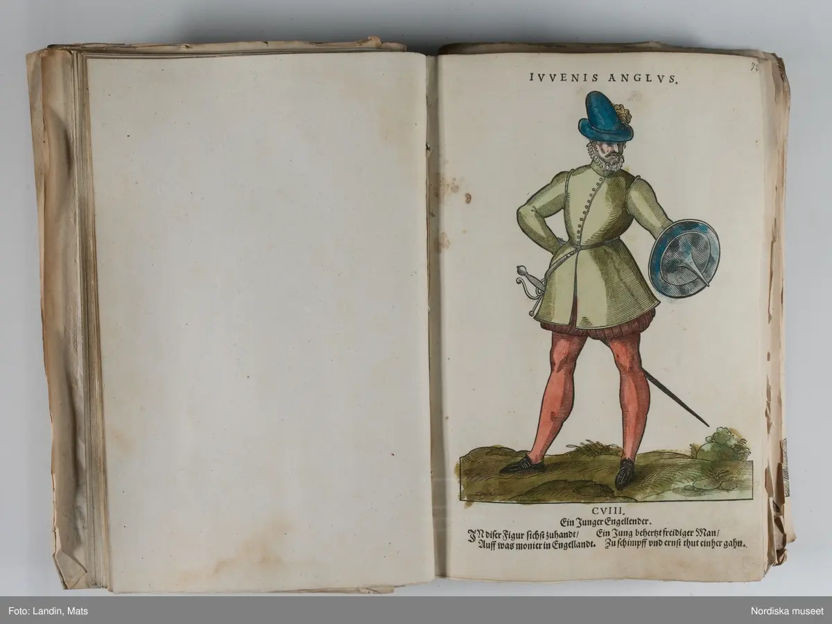 Bilder av och ur boken Trachtenbuch av Hans Weigel, tryckt 1577 i Nürnberg. Original i Nordiska museets bibliotek.

Habitvs Præcipvorvm Popvlorvm, Tam Virorvm Qvam fœminarum Singulari arte depicti.
Dräkt, dräktskick bilder från Europa, Afrika, Orienten och nya Amerika.