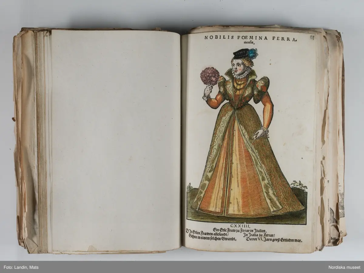 Bilder av och ur boken Trachtenbuch av Hans Weigel, tryckt 1577 i Nürnberg. Original i Nordiska museets bibliotek.

Habitvs Præcipvorvm Popvlorvm, Tam Virorvm Qvam fœminarum Singulari arte depicti.
Dräkt, dräktskick bilder från Europa, Afrika, Orienten och nya Amerika.