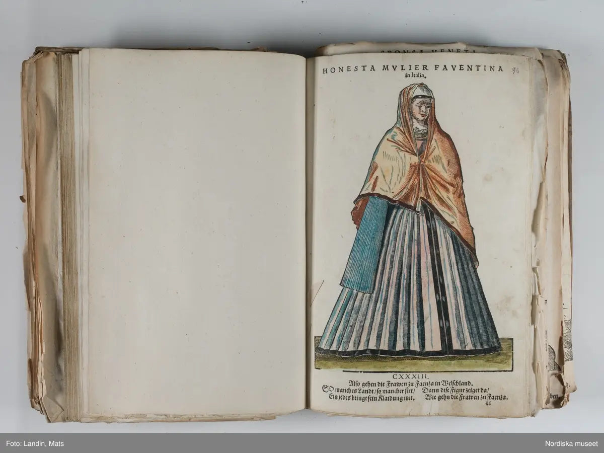 Bilder av och ur boken Trachtenbuch av Hans Weigel, tryckt 1577 i Nürnberg. Original i Nordiska museets bibliotek.

Habitvs Præcipvorvm Popvlorvm, Tam Virorvm Qvam fœminarum Singulari arte depicti.
Dräkt, dräktskick bilder från Europa, Afrika, Orienten och nya Amerika.