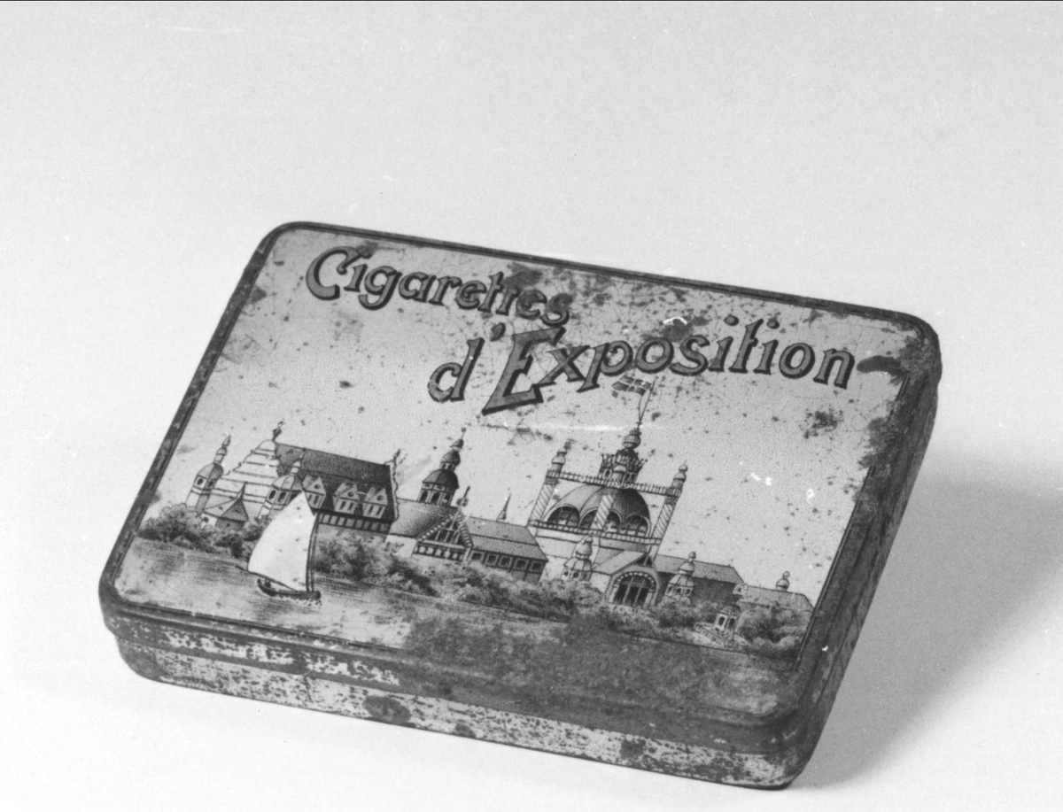 Motiv i färg från Stockholmsutställningen 1897.