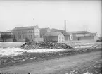 Uppsala stads gasverk, kvarteret Munin, Östra Ågatan - Hamnesplanaden, Uppsala 1901 - 1902