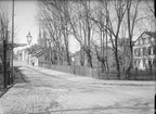 Nedre Slottsgatan - Munkgatan, kvarteret Fågelsången, Uppsala 1901 - 1902