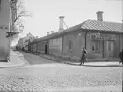 Linnégatan - Svartbäcksgatan, Dragarbrunn, Uppsala 1901 - 1902