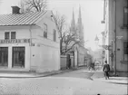 Klostergatan - Svartbäcksgatan, Dragarbrunn, Uppsala 1901 - 1902