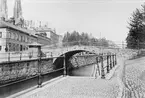 Nybron och kvarteret Domen, Uppsala före 1899