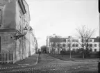 Korsningen Torsgatan - Börjegatan, Luthagen, Uppsala 1908