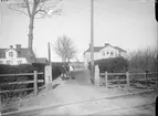 Dalgatan vid järnvägen, Luthagen, Uppsala 1908