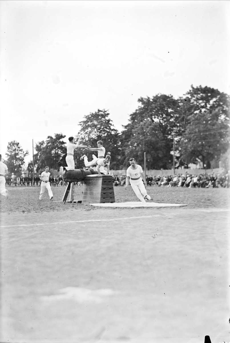 Uppsala Gymnastiksällskap - gymnastikuppvisning, Uppsala 1934