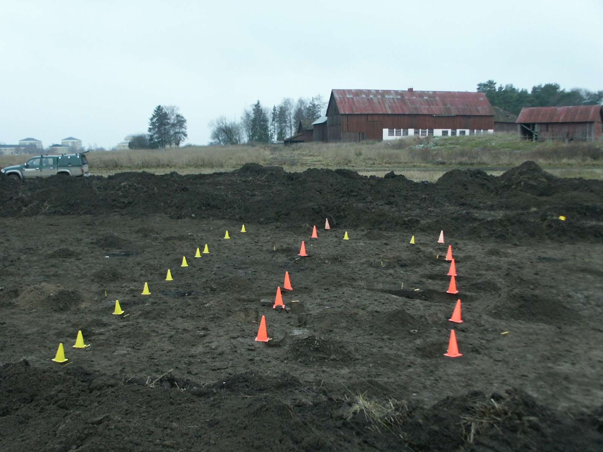 Arkeologisk undersökning, Lövstaholm, Gamla Uppsala 2003