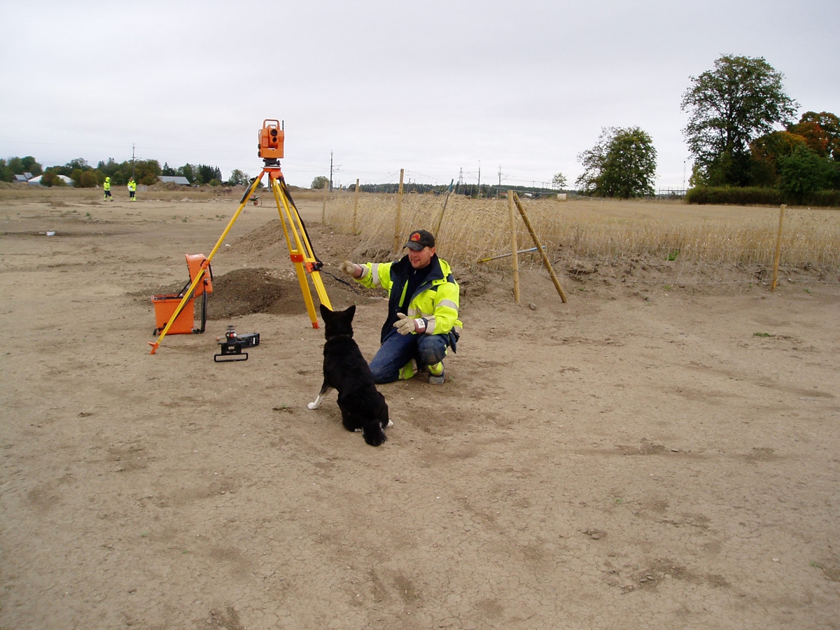 Arkeologisk undersökning, Gamla Uppsala, Uppland 2003