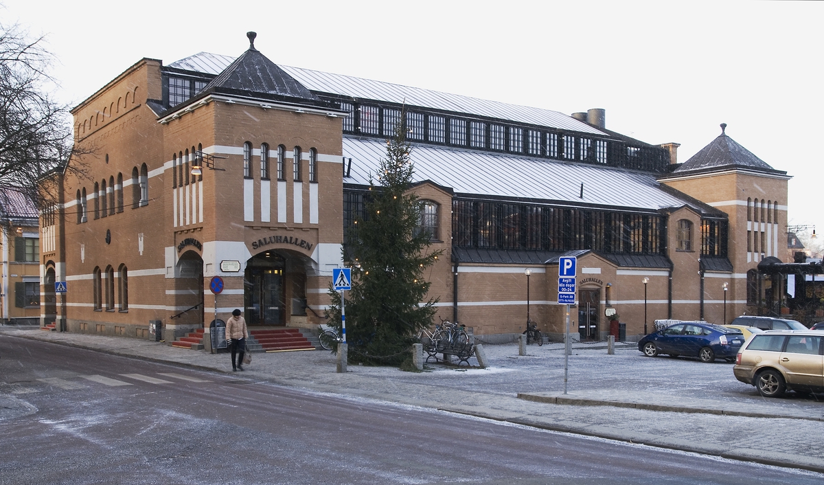 Saluhallen, av folkhumorn kallad Köttbasilikan, Uppsala 2009