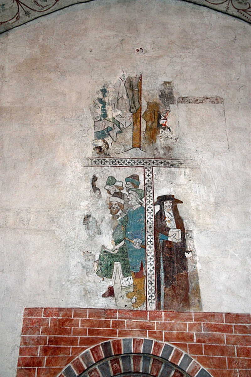 Kalkmålningar, Bälinge kyrka, Uppland 2010