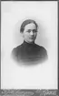 Kabinettsfotografi - ung kvinna, 1903