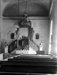 Interiör i Fröslunda kyrka, Fröslunda socken, Uppland