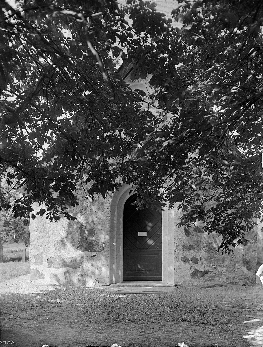 Husby-Långhundra kyrka, Husby-Långhundra socken, Uppland 1934